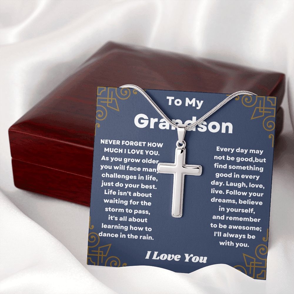 "Personalized Necklaces for Grandson: Perfect Gifts from Grandma"