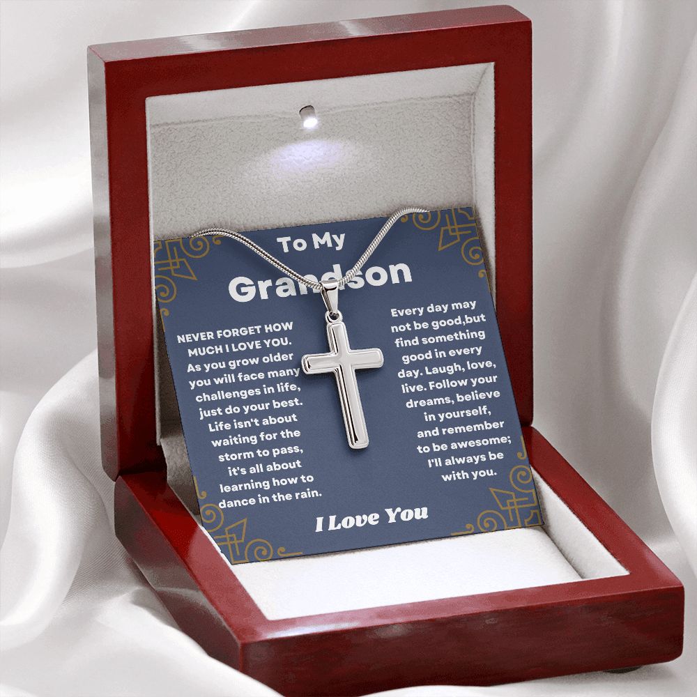 "Personalized Necklaces for Grandson: Perfect Gifts from Grandma"