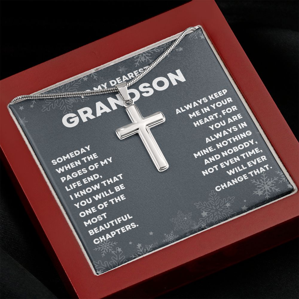 Grandson Gifts from Grandma: Personalized Necklaces for a Special Bond"