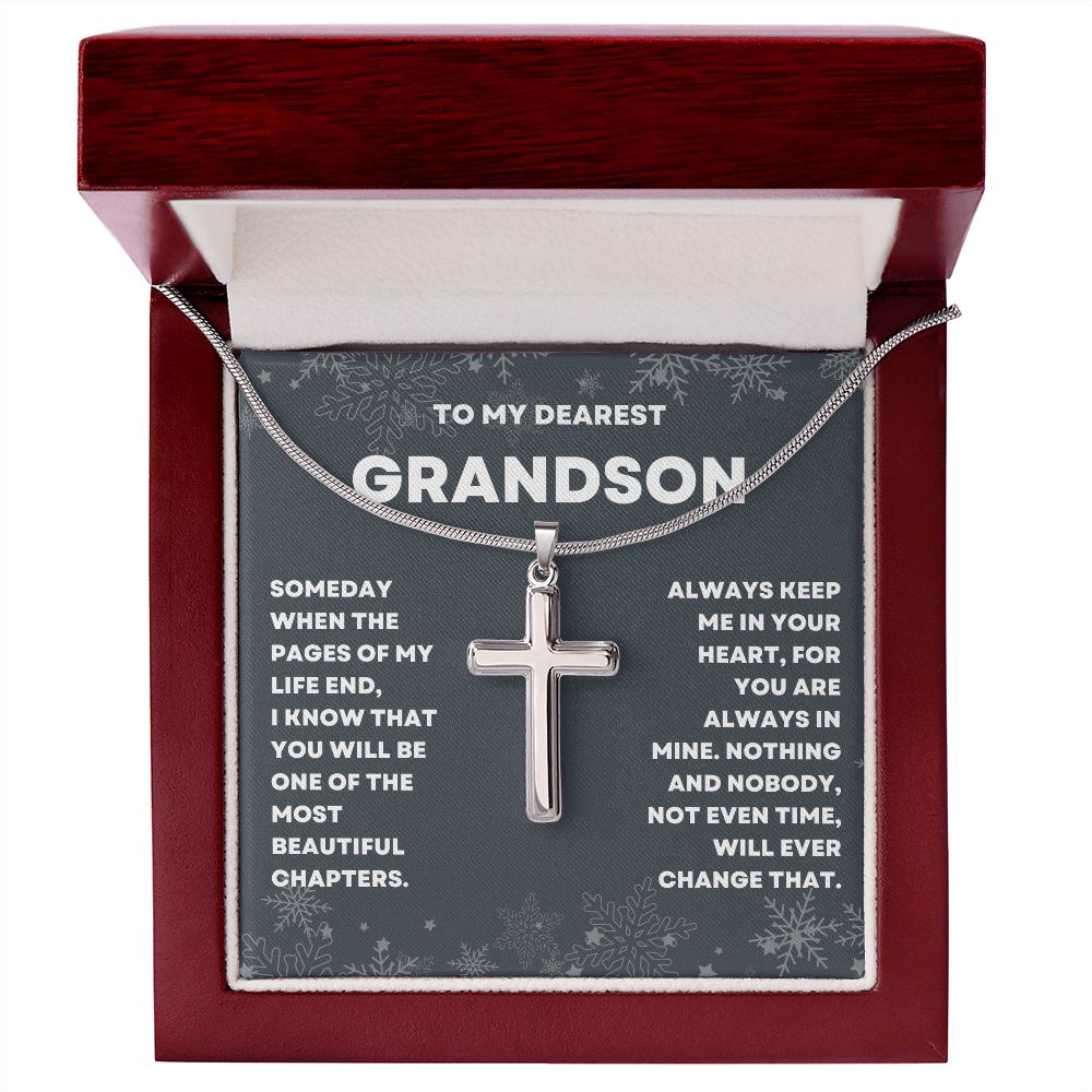 Grandson Gifts from Grandma: Personalized Necklaces for a Special Bond"