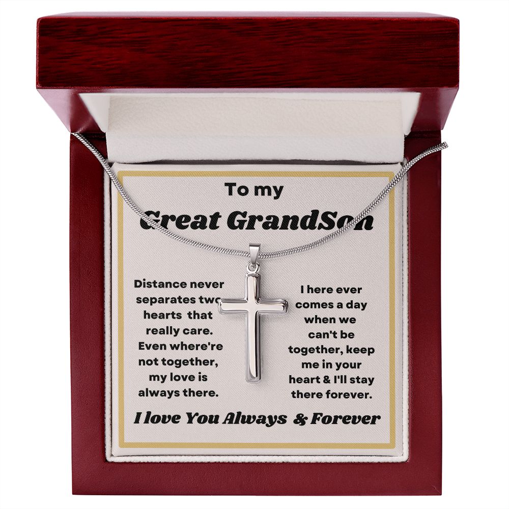 "Show Your Grandson Some Love this Christmas with a Customized Necklace Gift from Grandma"
