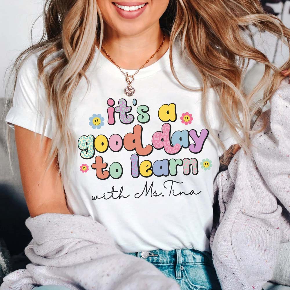 Personalised Teaching Is A Work Of Heart Multicolour T-shirt Sweatshirt with Nam Personalised Teaching Is A Work Of Heart Multicolour T-shirt Sweatshirt with Nam