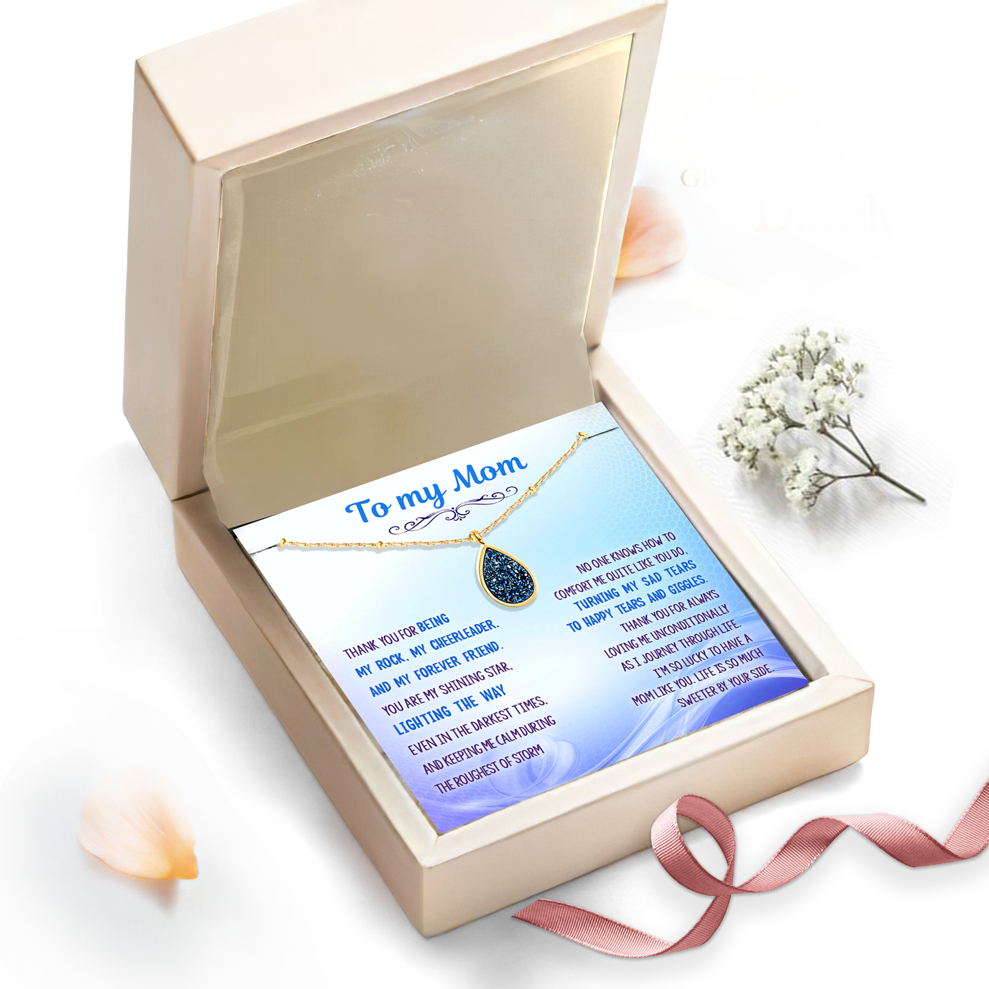 Gift for Mom from Daughter- You are my first country, the first place I ever lived - JWshinee