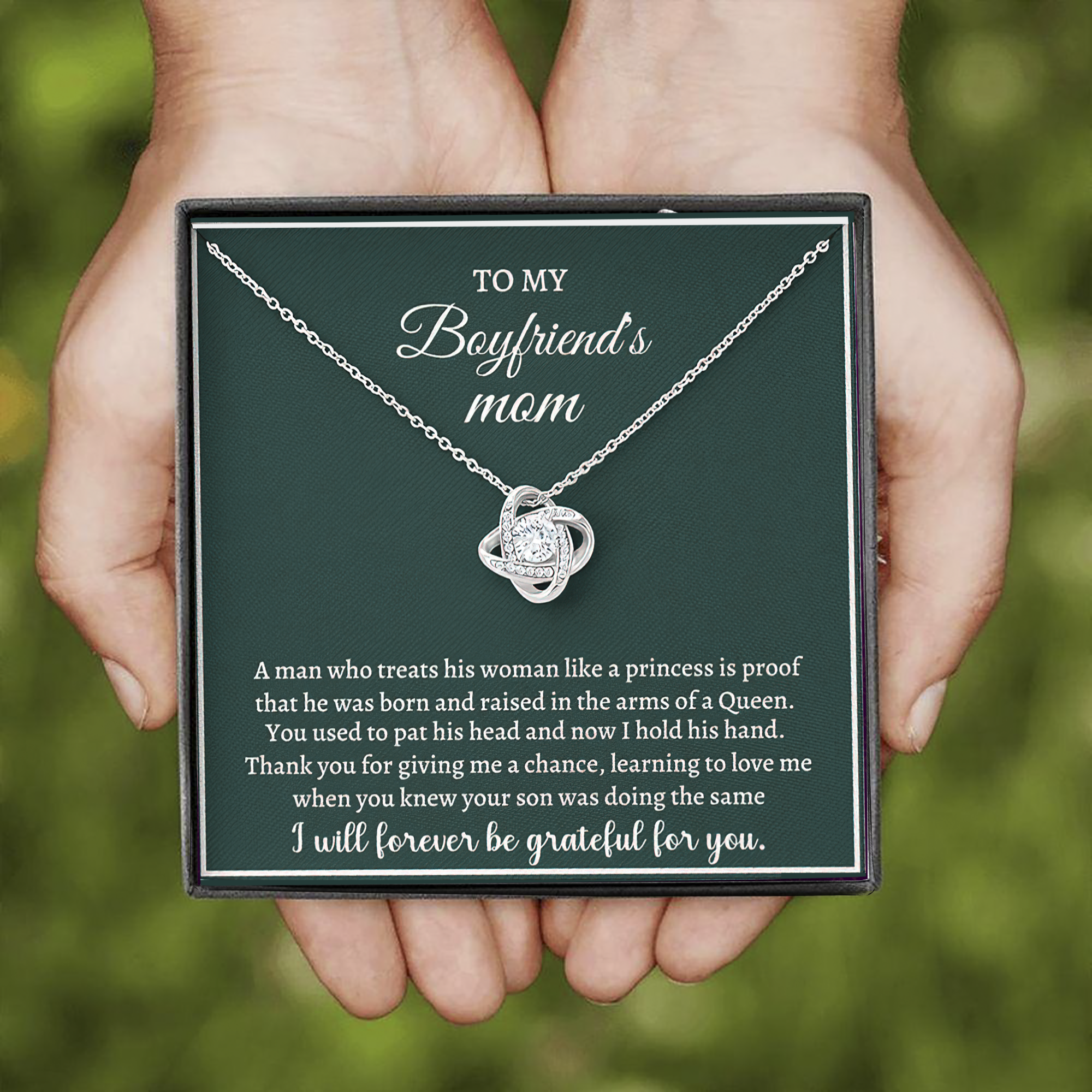 Gift for Boyfriend's Mom I will forever be grateful for you