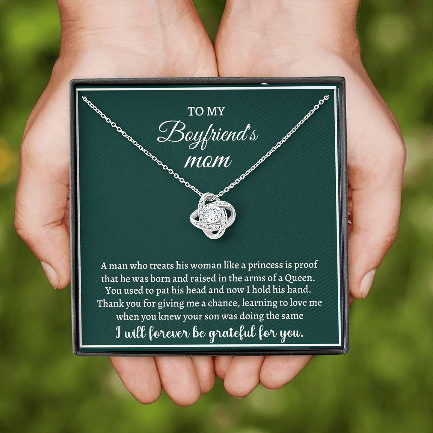 Gift for Boyfriend's Mom - I will forever be grateful for you. - JWshinee