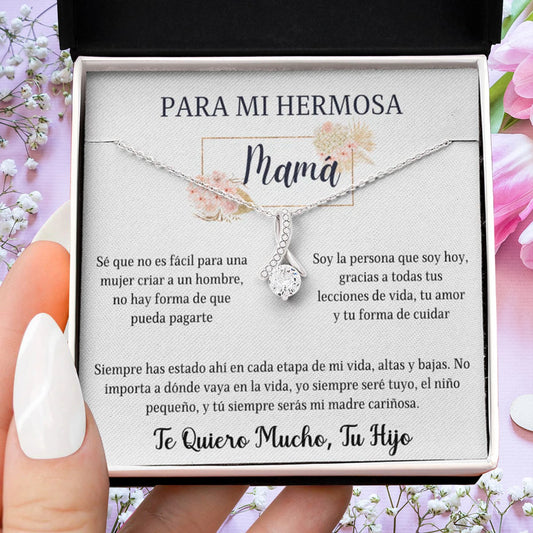 Mother's Day Gift for Mom/Regalo del día de la madre para mamá - y tú siempre serás mi madre cariñosa - JWshinee