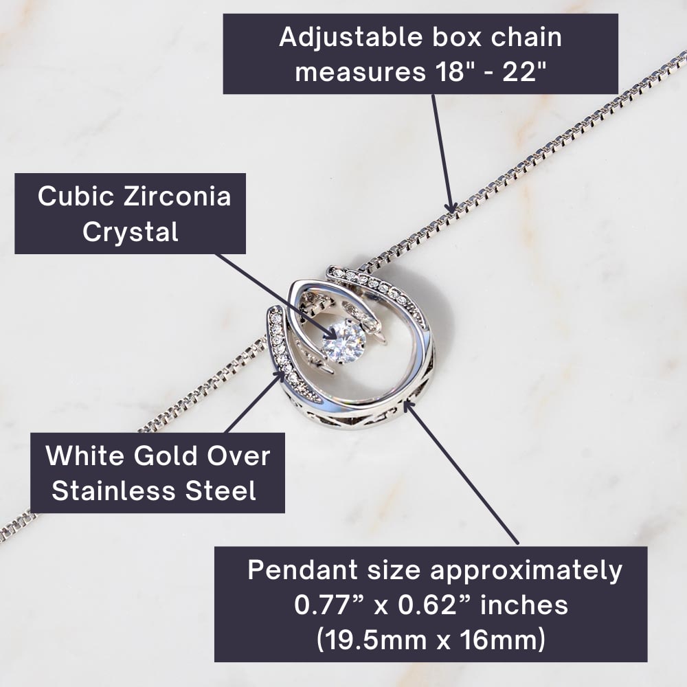 Horse Girl Necklace - Whoever Said Diamonds Were A Girl Best Friend Never Met The Right Horse - JWshinee