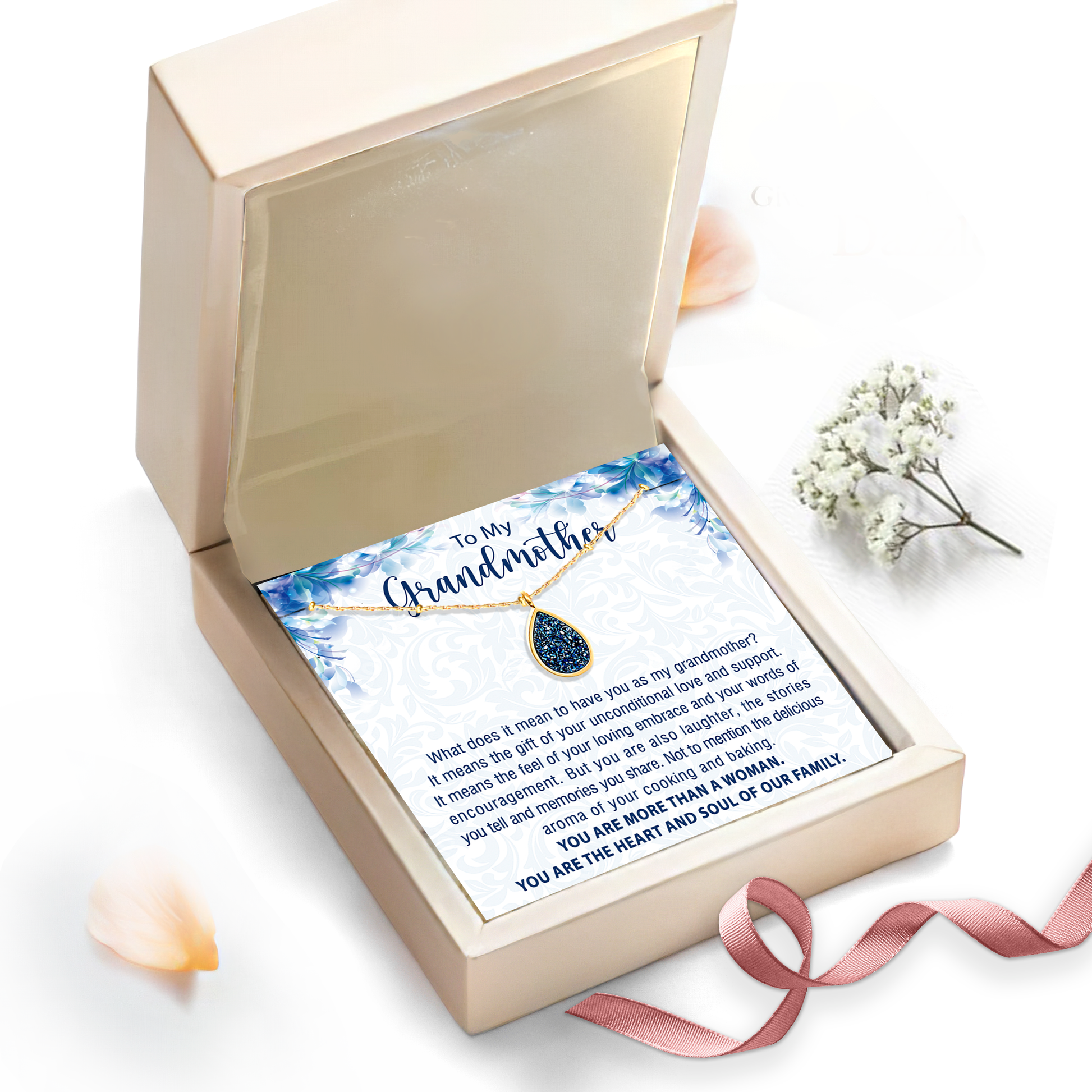 Eternal hope necklace for Grandma - I love you - JWshinee