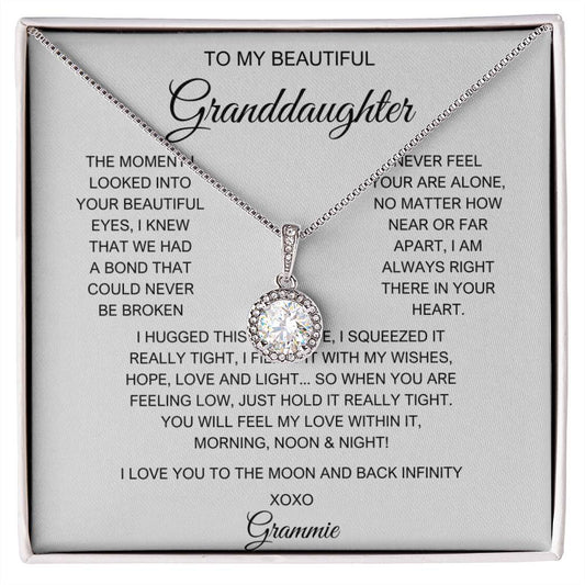 To My Granddaughter Necklace JWSHINEE Susan C Salaver