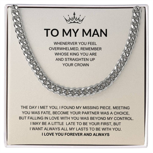 To My Man - Straighten up your crown B0BPPVXFD2