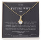 To My Future Wife Necklace, Engagement Gift For Future Wife B0BV6V6DRQ