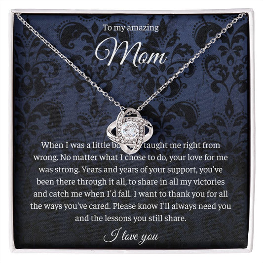 Love Knot, Mom Gift From Son For Mother's Day B0BXSR1BZZ