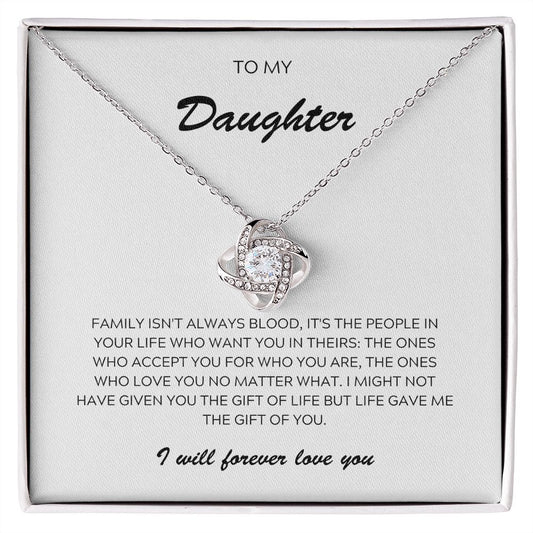 To My Bonus Daughter Necklace Aaron Haak
