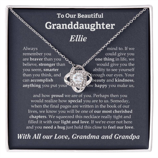 To My Granddaughter Necklace Vicki Alderman