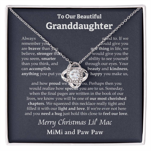 To Our Beautiful Granddaughter Dave Abbott