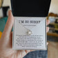 I'm Sorry Gift, Apology Necklace For Karen Evans