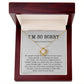 I'm Sorry Gift, Apology Necklace For Karen Evans