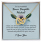 To My Beautiful Bonus Daughter Michell
