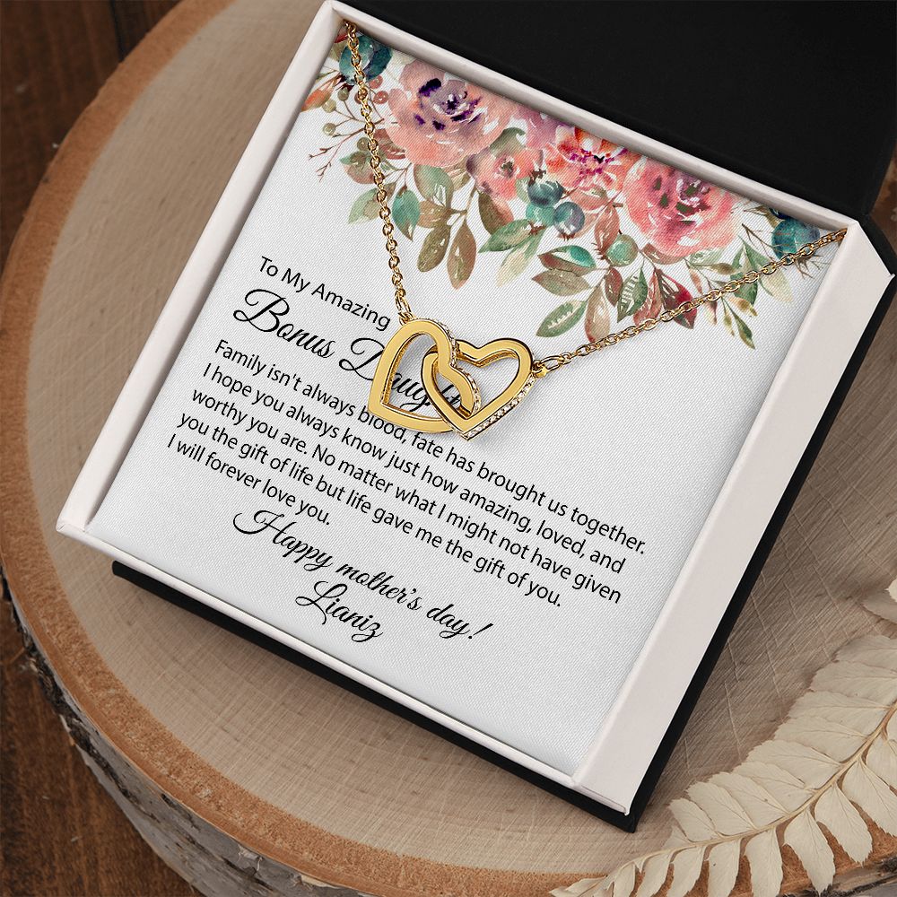 To My Bonus Daughter Necklace sheila reyes