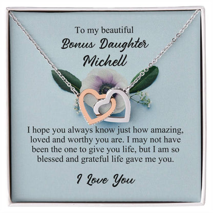 To My Beautiful Bonus Daughter Michell