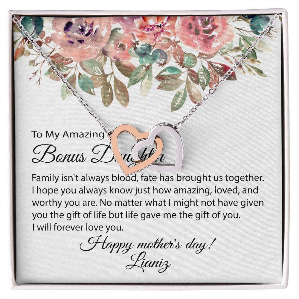To My Bonus Daughter Necklace sheila reyes