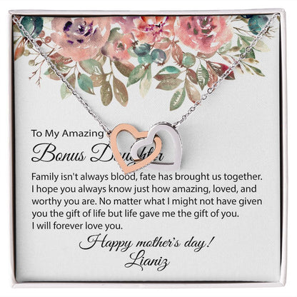 To My Bonus Daughter Necklace sheila reyes