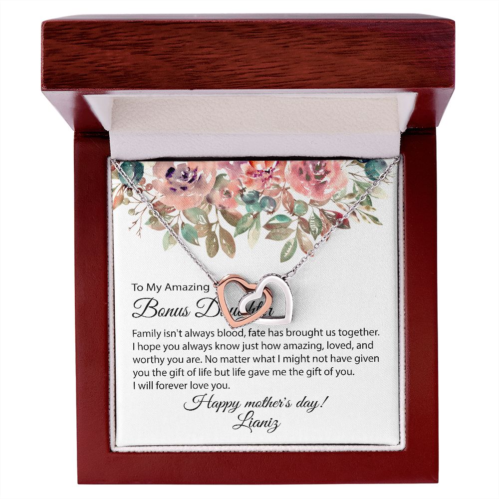 To My Bonus Daughter Necklace sheila reyes