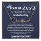 Custom Name Necklace Personalized Graduation Necklace For Her 2023 - College Graduation Gifts Gor Her 2023 - Masters Degree Graduation Gifts