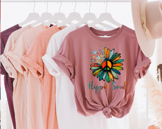 Hippie Soul Novelty Boho Shirt Graphic Tee