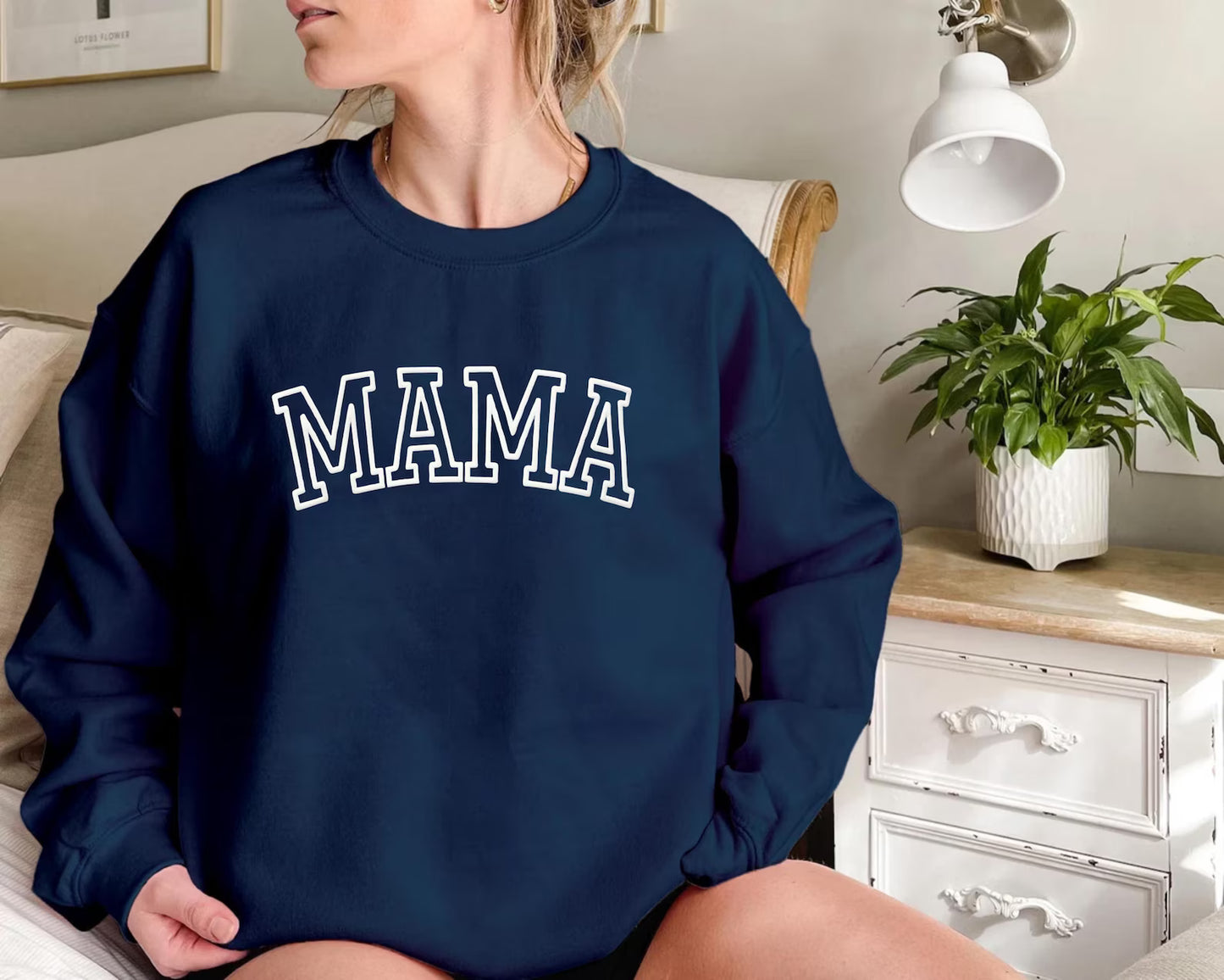 Custom MAMA Embroidered Shirt