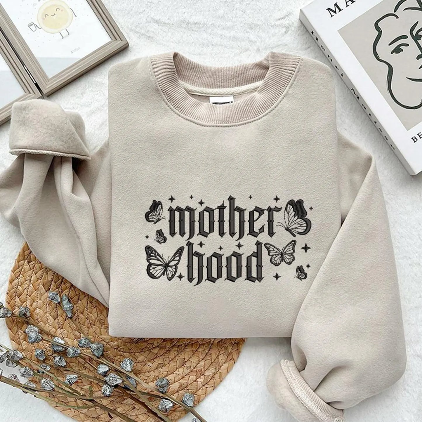 Mother Hood Embroidery Shirt