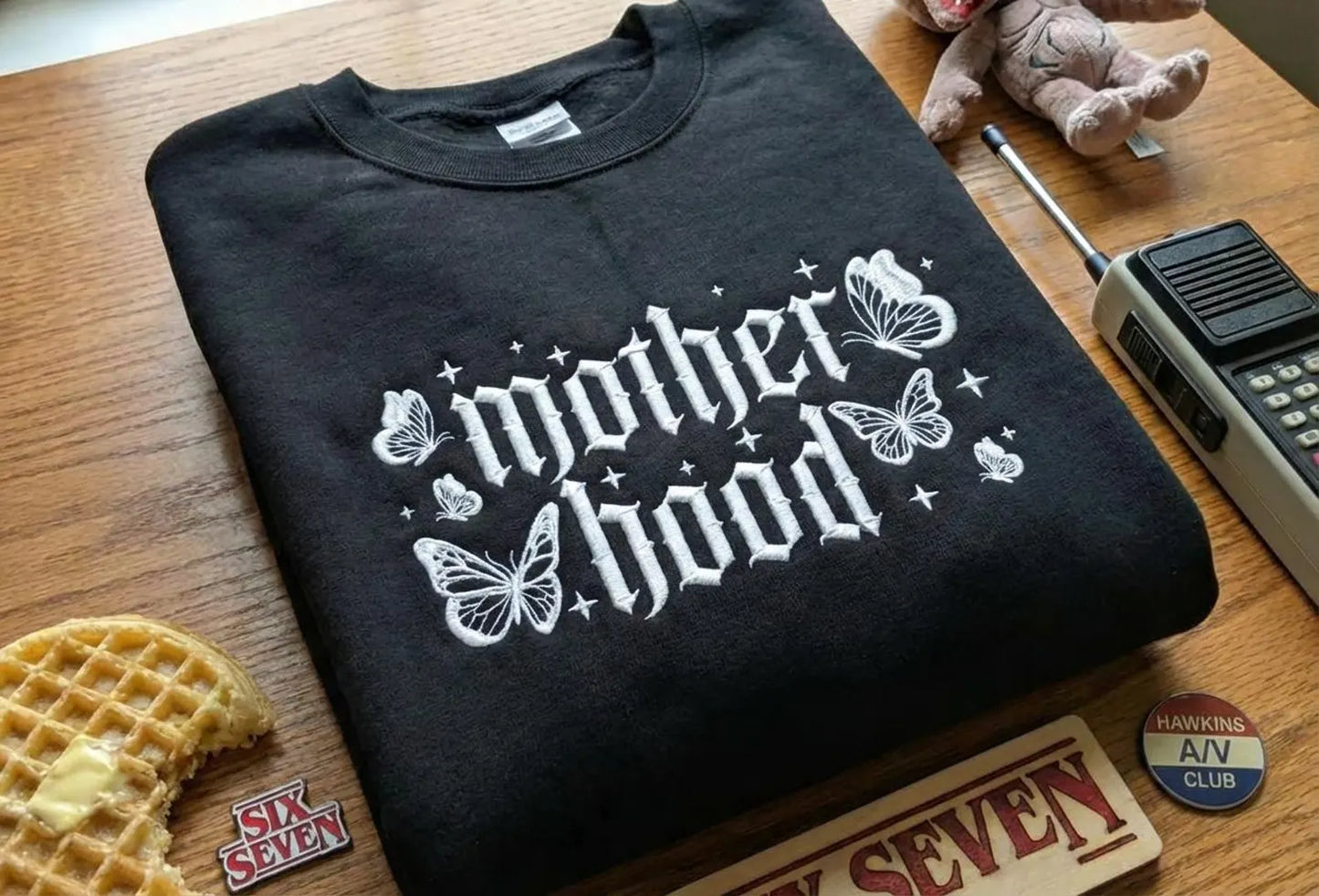 Mother Hood Embroidery Shirt