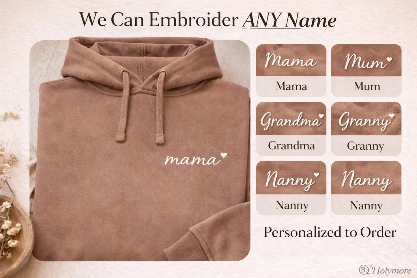 Mama Embroidered Shirt