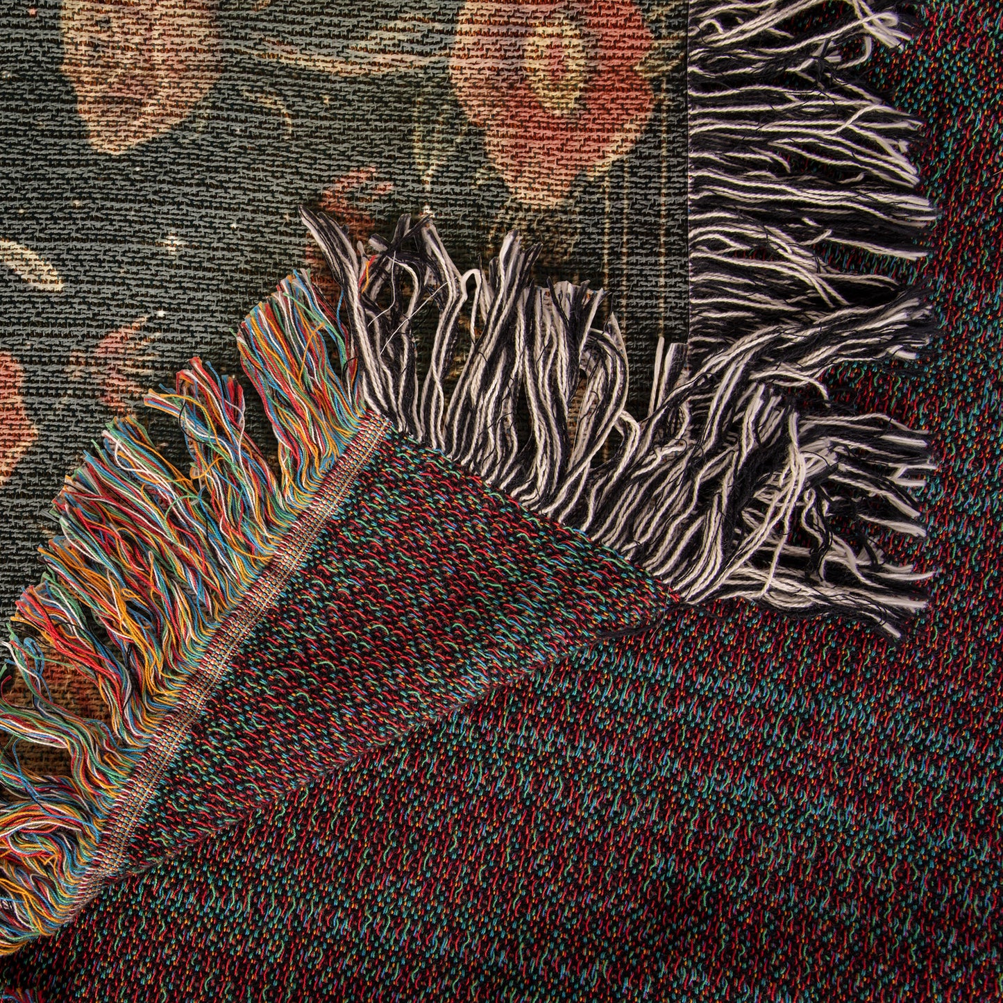 Starry Butterfly Woven Blanket