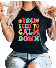 Load image into Gallery viewer, You Need To Calm Down T-Shirt
