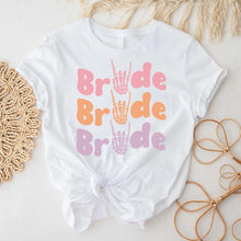 Load image into Gallery viewer, Tribe Bride Halloween Bachelorette,  Wedding Shirt, Matching Bachelorette Party Shirts, Bridal Party Shirts
