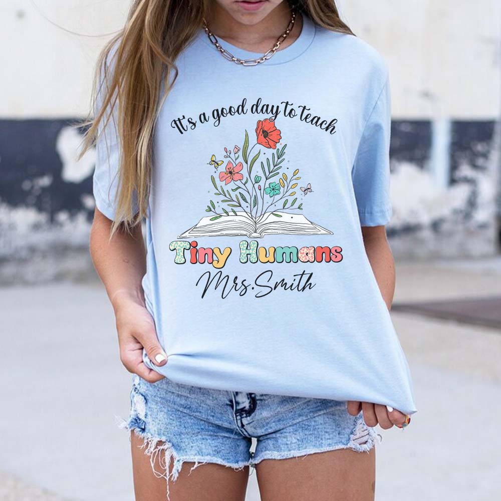 personalized teacher tshirt, teacher shirts, teacher shirts for women, kindergarten teacher shirts, preschool teacher shirts, 2nd grade teacher shirts, teacher t shirts, teacher shirts women elementary school, prek teacher shirts, 1st grade teacher shirts, custom teacher tshirt, tshirt teacher