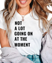 Load image into Gallery viewer, Not a Lot Going on at the Moment T-shirt
