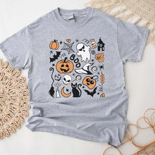 Load image into Gallery viewer, Vintage Halloween Sweatshirt, Spooky T-shirt, Halloween Sweater, Halloween Shirts for Women
