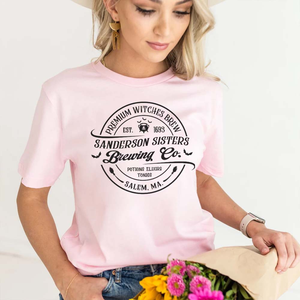Sanderson Sister Brewing Co Tshirt, Witch T Shirt, Magic T Shirt, Halloween Gift