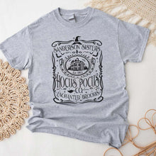 Load image into Gallery viewer, Sanderson Sister Hocus Pocus Co Tshirt, Witch T Shirt, Magic T Shirt, Halloween Gift
