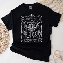 Load image into Gallery viewer, Sanderson Sister Hocus Pocus Co Tshirt, Witch T Shirt, Magic T Shirt, Halloween Gift
