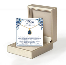 Load image into Gallery viewer, Water Drop Necklace Gift for Mum from Son-Daughter, Mother&#39;s Day
