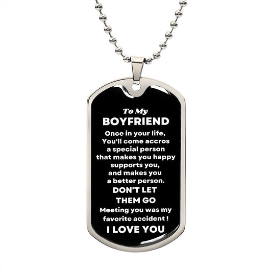 Show Your Love with Personalized Dogtag Anniversary Gifts for Him"