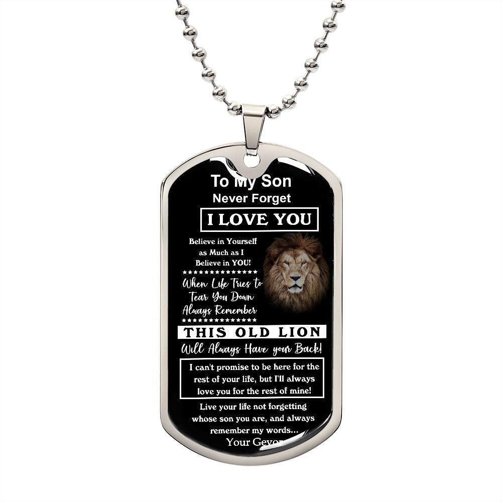 Son Dog Tag Inga Mkhitaryan