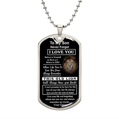 Son Dog Tag Inga Mkhitaryan