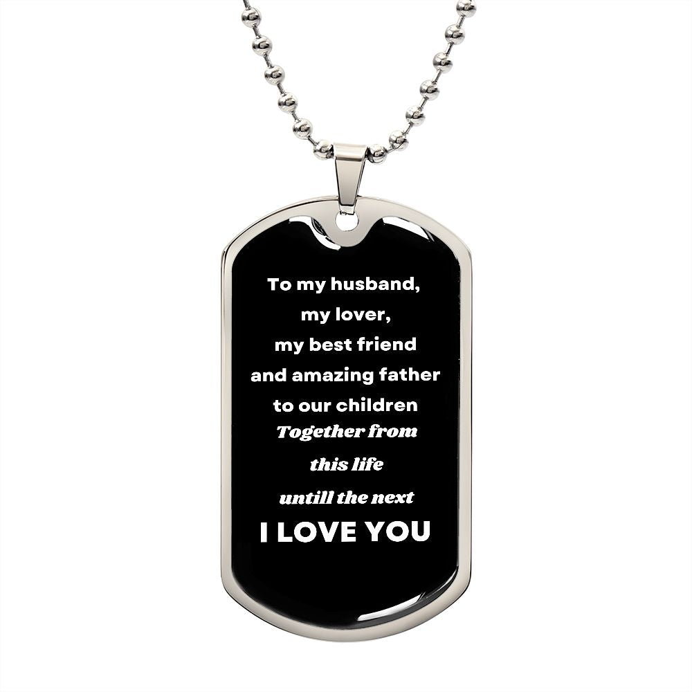 Make Your Anniversary Memorable with Engraved Dogtag Gifts for Him