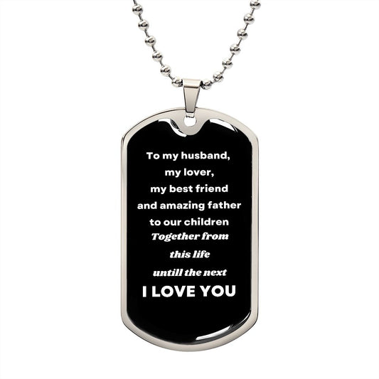 Make Your Anniversary Memorable with Engraved Dogtag Gifts for Him