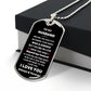 Anniversary Gifts for Him Dogtags - Unique and Meaningful 10 Year Anniversary Gifts | Show Your Love and Appreciation to Your Husband".