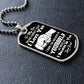 Son Dog Tag - To My Son Never Forget That I Love You Dog Tag Chain Necklace B09VG6LT7Q  B09V6YTDGQ